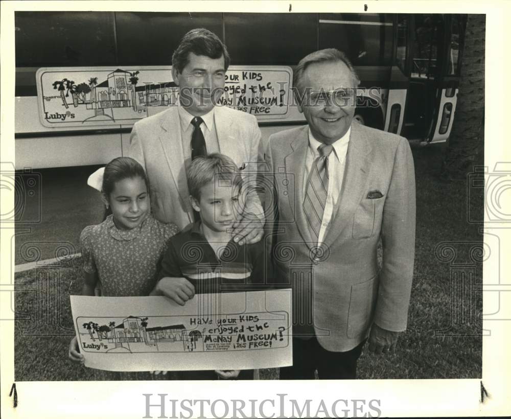 1984 Winners of McNay poster appearing on Via Buses, Texas-Historic Images