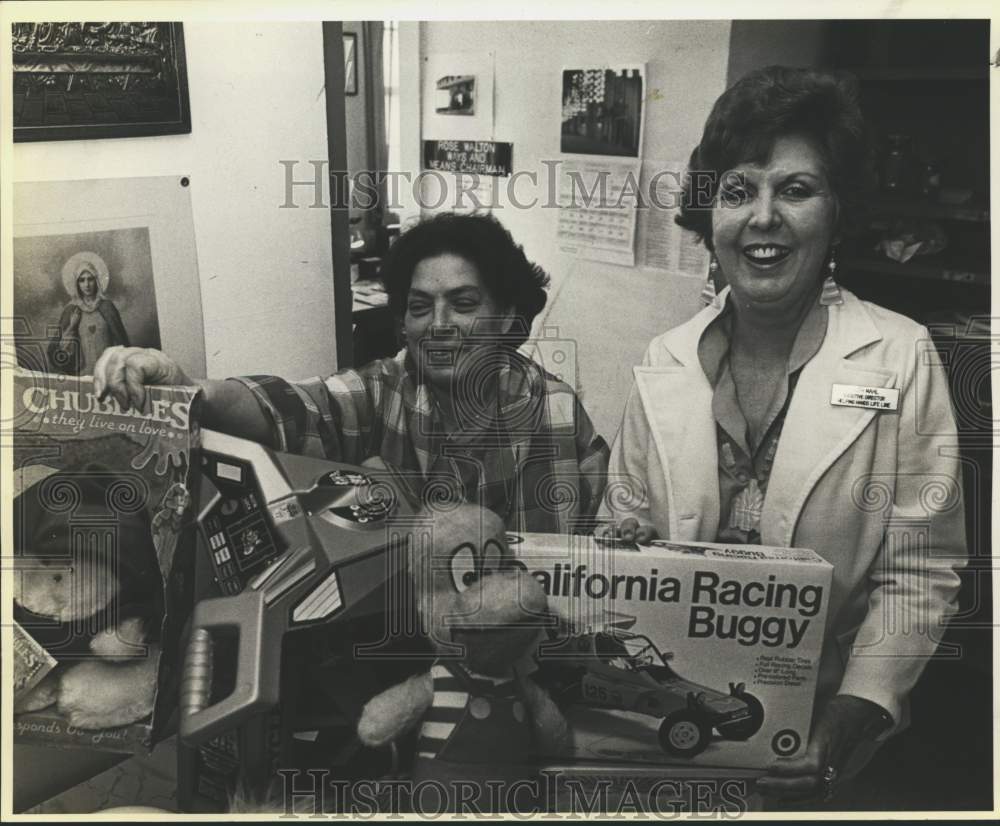 1985 Rose Walton &amp; Ruth Mahl of Helping Hands Lifeline Foundation-Historic Images