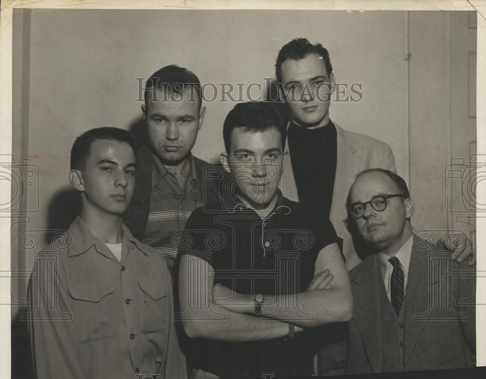 1955 Officials and members of a Local Civic Group-Historic Images