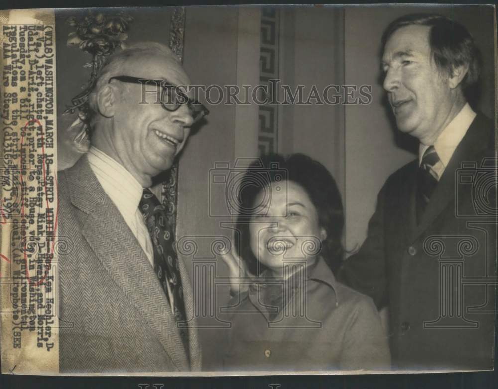 1975 Democratic Representative meeting before Strip Coal Mining vote-Historic Images