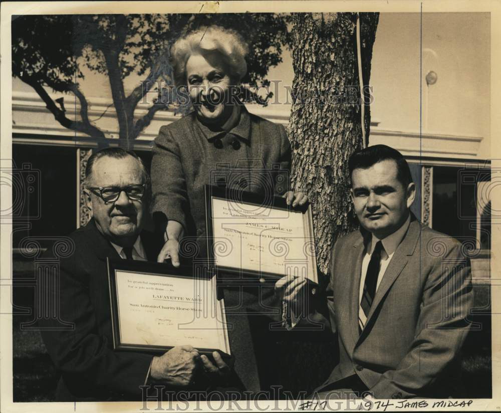 James C. Midcap honored by his colleagues-Historic Images