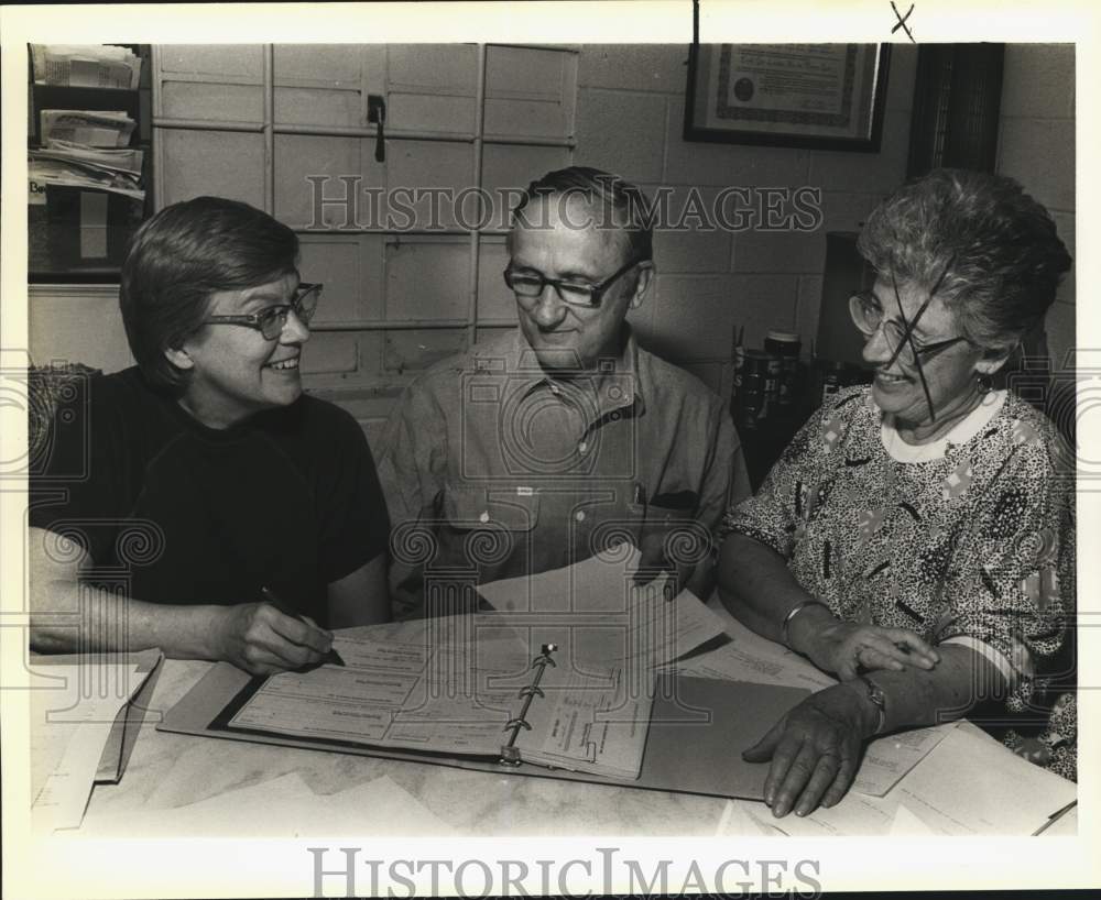 1989 Board of Directors Meeting of the San Antonio Audubon Society-Historic Images