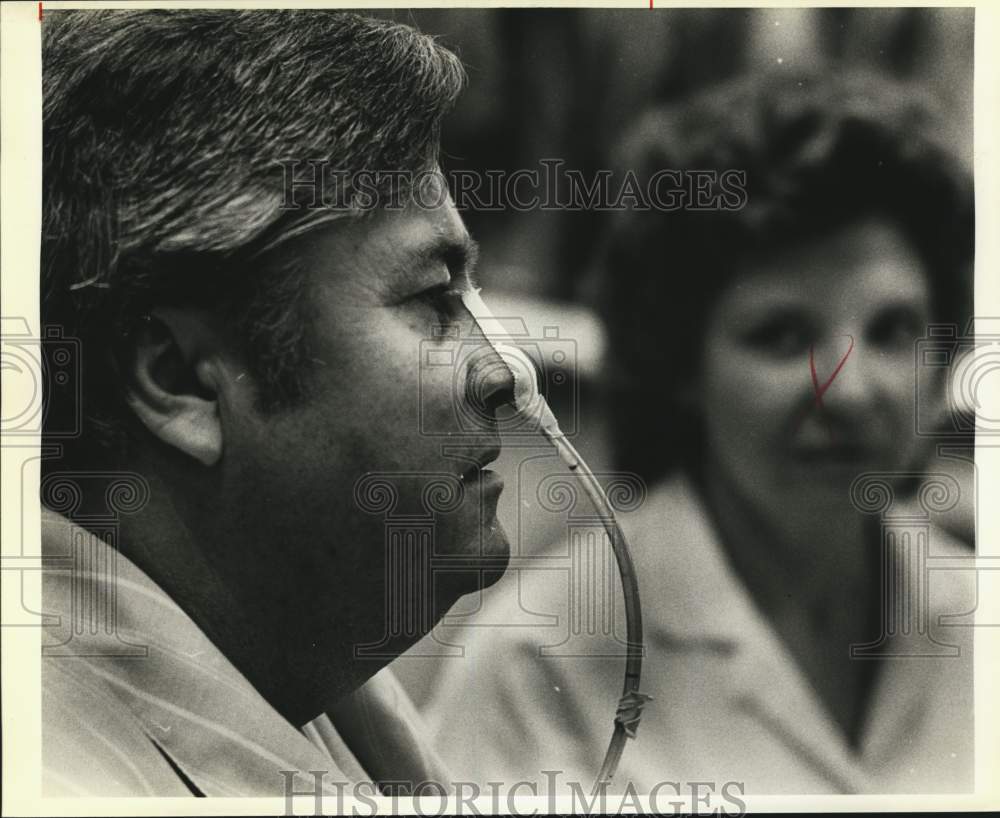 1986 Wounded Policeman Charles Mikolajczyk and wife Cheryl, Texas-Historic Images