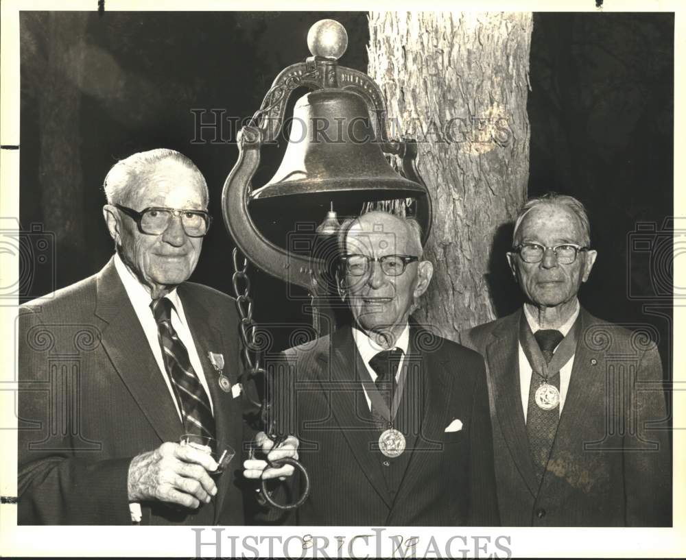 1984 Walter McAllister and guests of Sons of Republic of Texas event-Historic Images