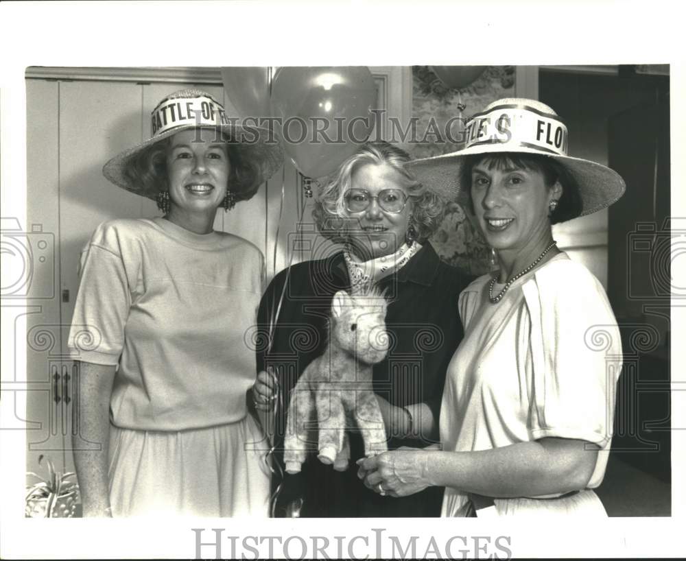 1992 Battle of Flowers Association Coffee guests, Texas-Historic Images