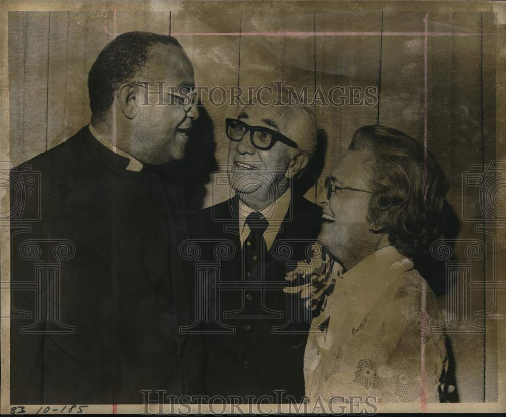 1975 Bishop Ernest T. Dixon, Bishop Eugene Slater & Mrs. Slater-Historic Images