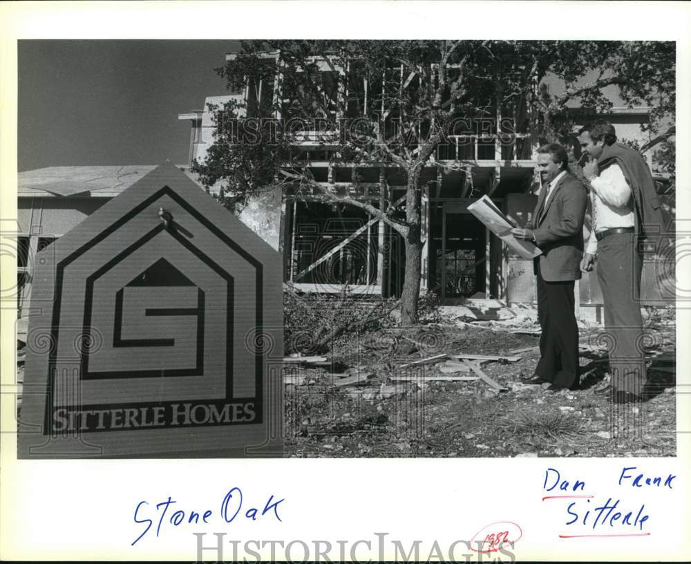 Dan Frank Sitterle at Stone Oak development-Historic Images