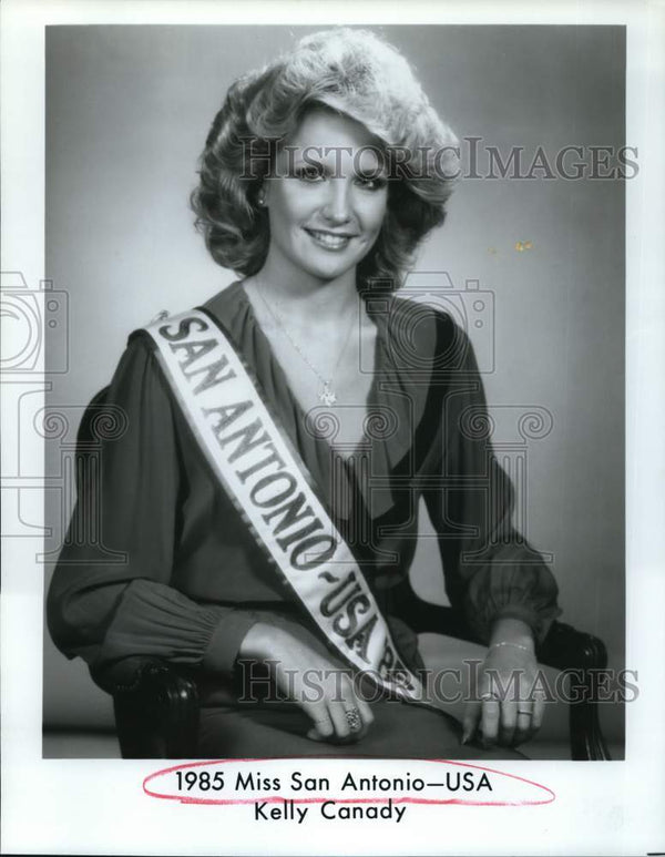 1985 Miss San Antonio USA Kelly Canady - Historic Images