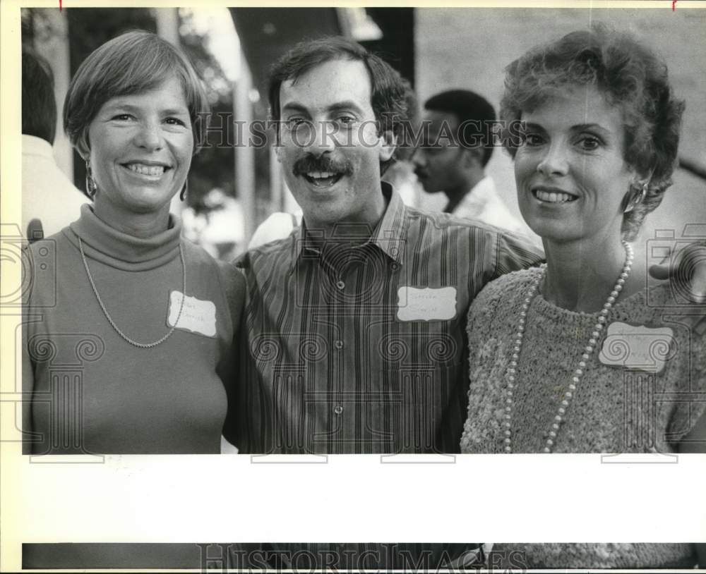 1986 Attendees, Cocktail Party, Four Seasons Hotel, San Antonio-Historic Images