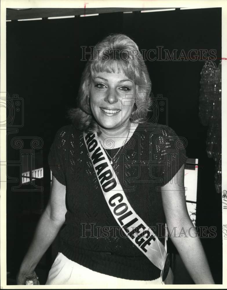 1984 Theresa Burk Of Howard College, Miss Texas USA Contestant-Historic Images