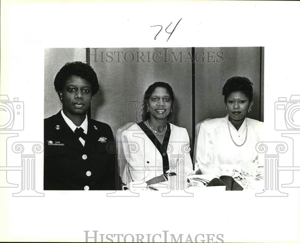 1987 Attendees, San Antonio Naval Academy Parents Club Holiday Event-Historic Images