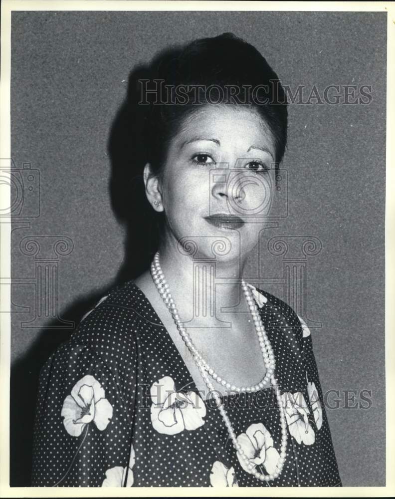 1980 Portrait of Judith A. Gutierrez Lozano, Texas-Historic Images