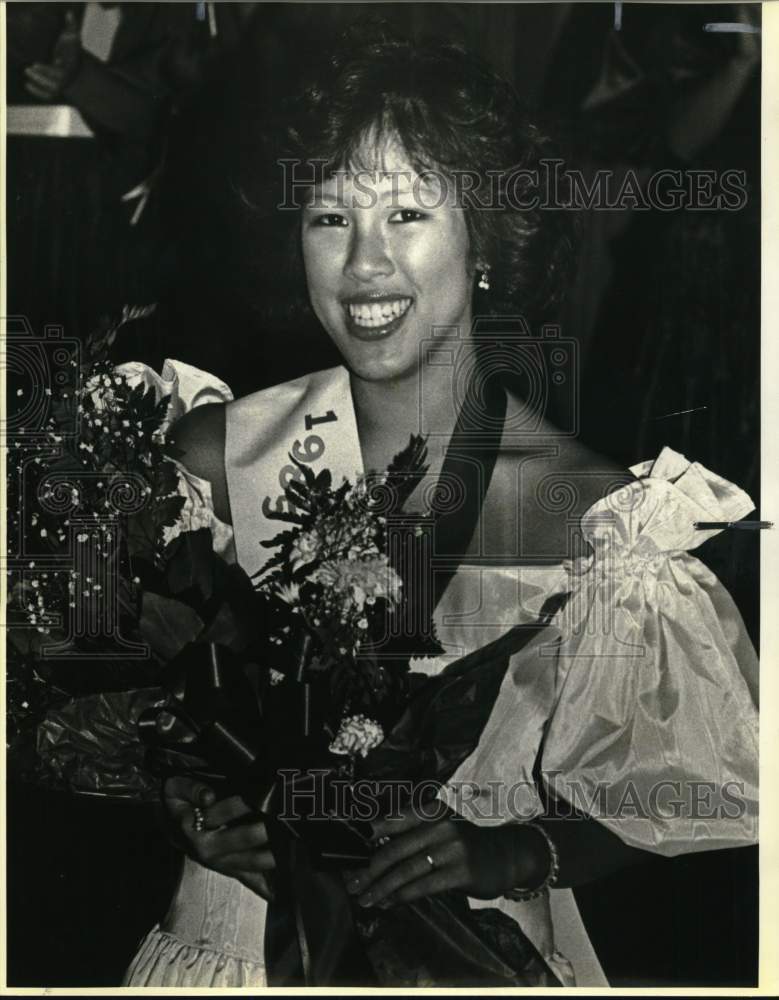 1981 Michelle Kwan, Texas Jr. Miss, Texas-Historic Images