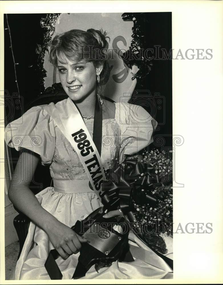 1984 Miss Seguin Valerie Lowrance named Texas Junior Miss, Texas-Historic Images