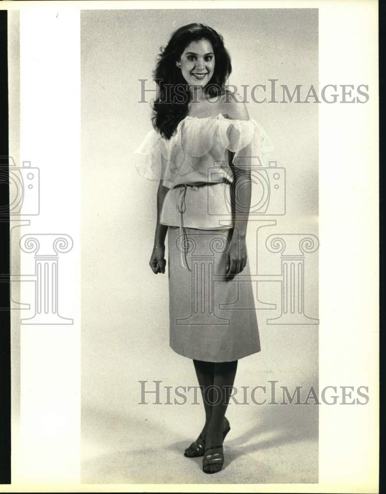 1983 Deborah Cassanova, Miss Fiesta, Texas-Historic Images
