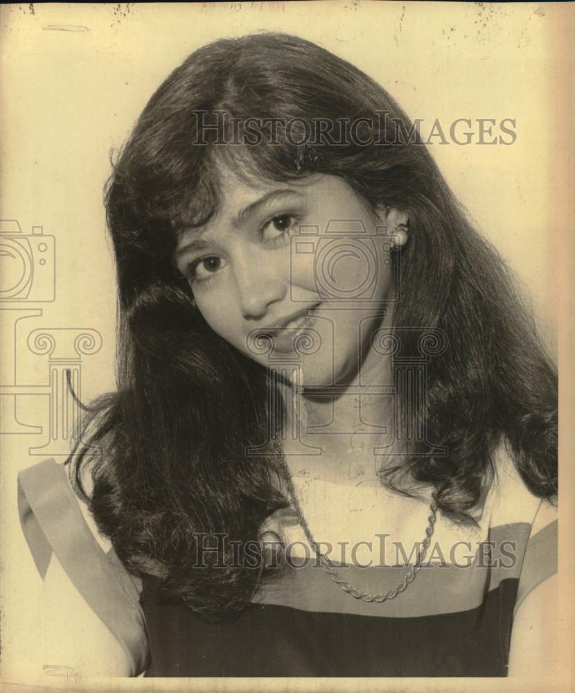 Press Photo Anette Barrientos, San Antonio College, Texas - saa50953 - Historic Images