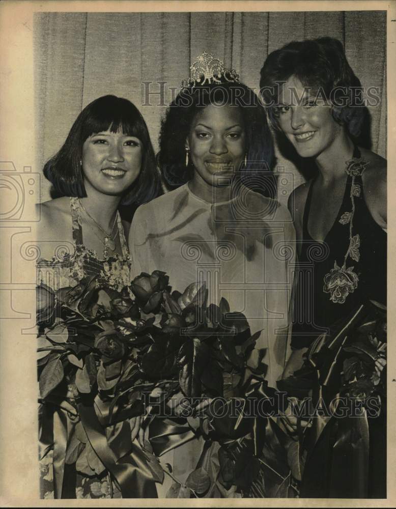 1975 Jade Wong, Rhonda Butcher, Miss Teena Texas, Julie Roba, Texas-Historic Images