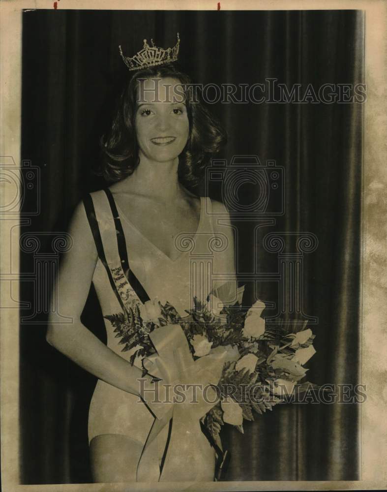 1978 Miss South Texas Iris Ann Hudson In Crown And Swimsuit-Historic Images