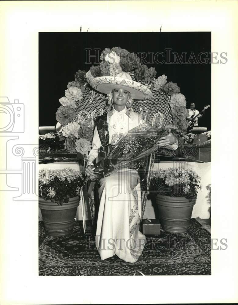 1980 Marinela Martinez, Charro Queen, Texas-Historic Images