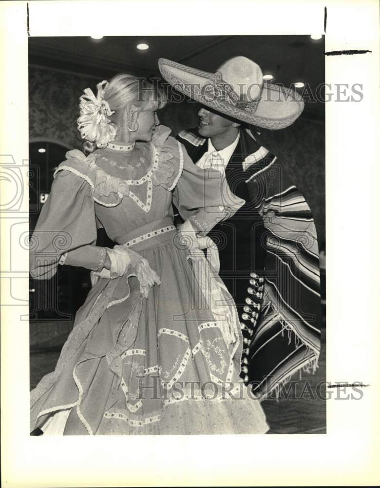 1987 Miss Charro Marinela Martinez performs "El Jarabe Largo," Texas-Historic Images