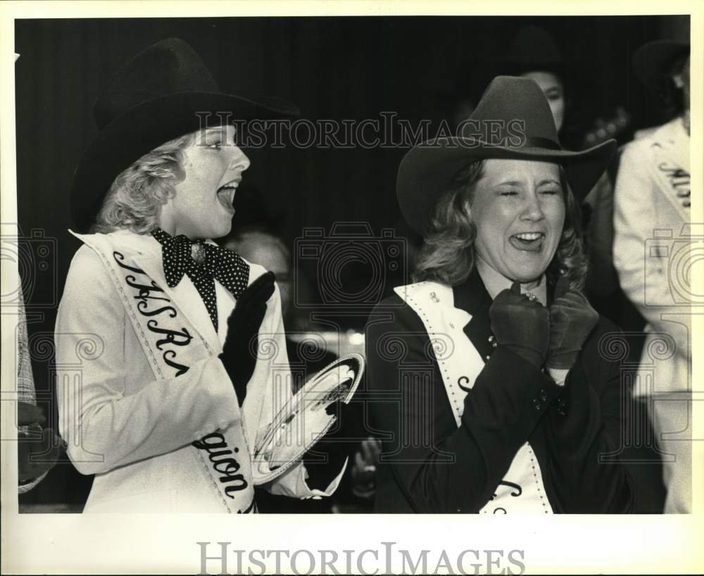 1984 Press Photo Sondra Hurly, Miss Texas Rodeo Teen, and runner up, Texas- Historic Images