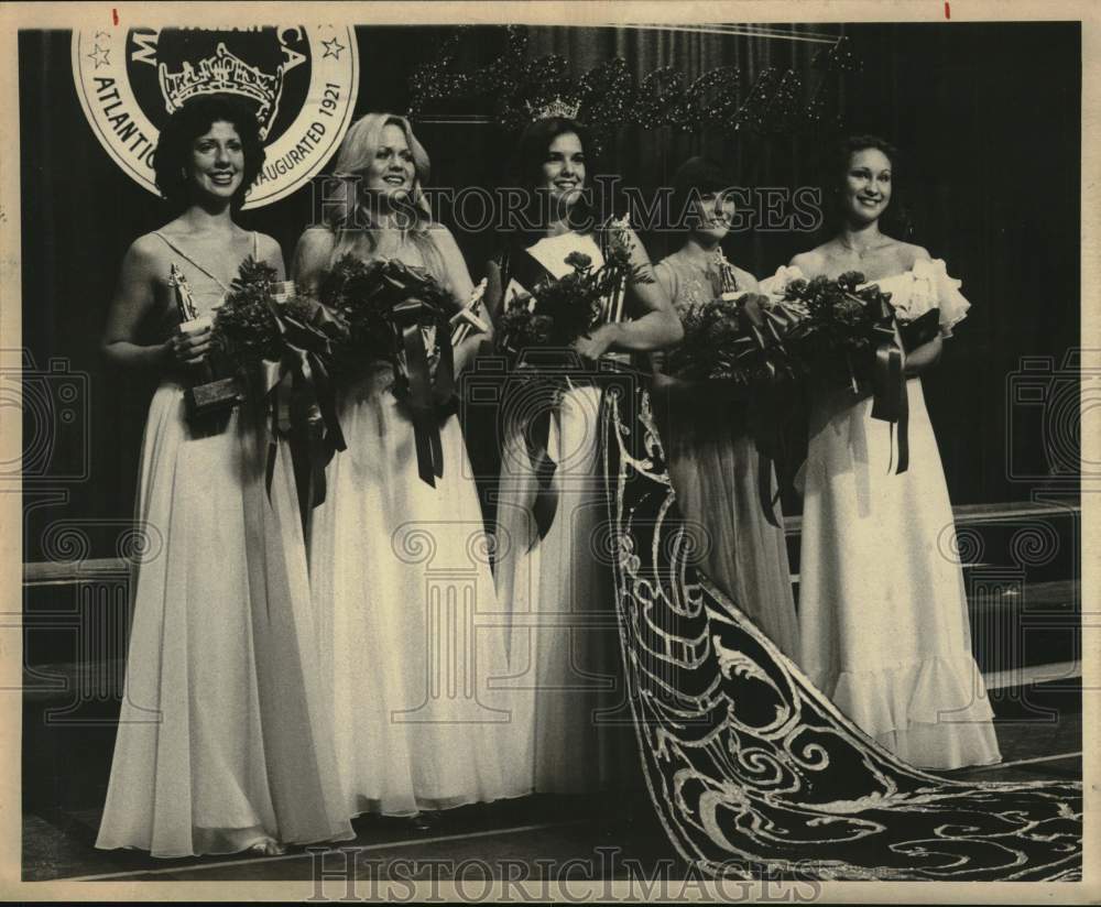 1979 Bambi Hamm, Miss South Texas, with runners up, Texas-Historic Images