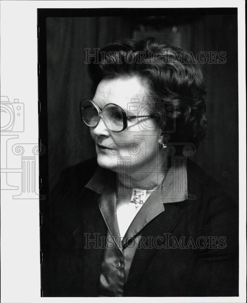 Press Photo Lila Cockrell in portrait, Texas - sab01470- Historic Images