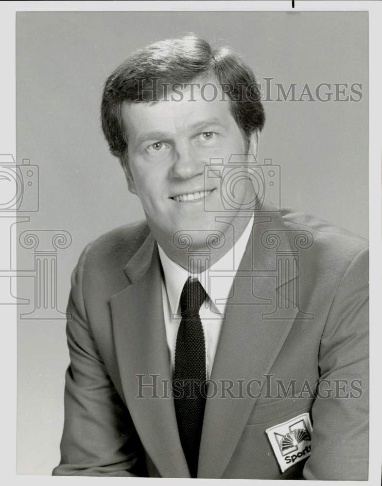 Press Photo Tony Kubek, Sportscaster - sab02141 - Historic Images