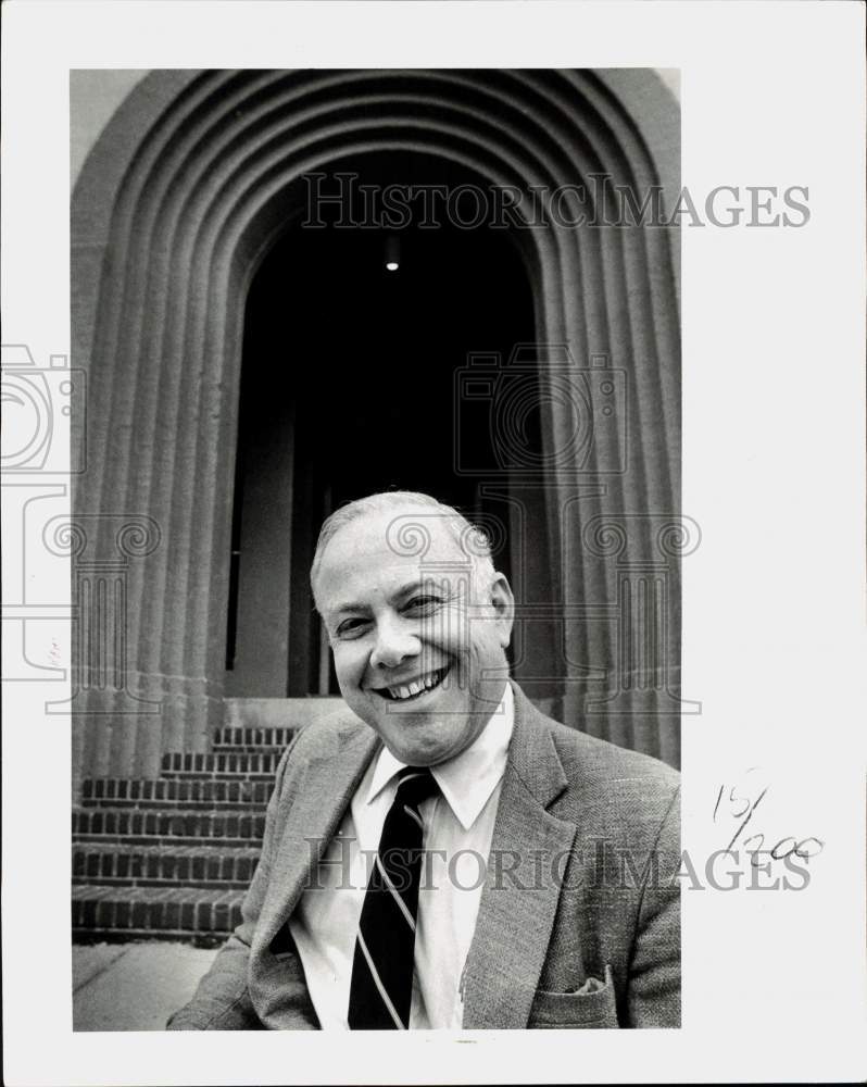 1986 Press Photo Frank Perry, Director of Downtown Initiatives - sab10944- Historic Images