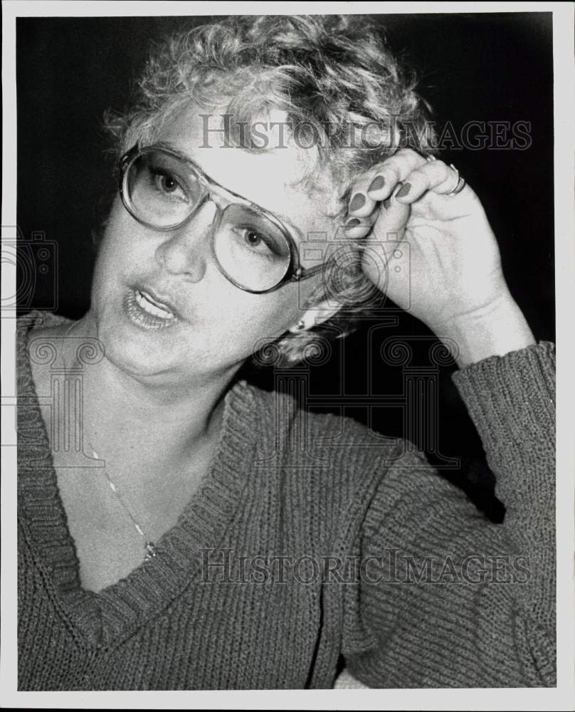 1980 Press Photo Timatha Pierce in portrait - sab13220 - Historic Images