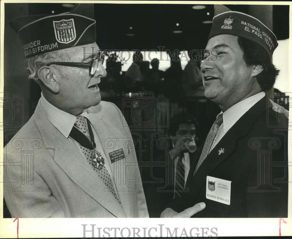 1985 Hector Garcia, founder of G.I. Forum, honored at party, Texas-Historic Images