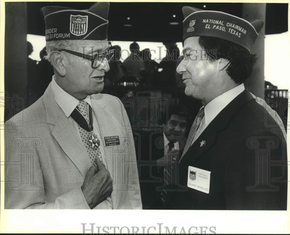 1985 Party for Dr. Hector Garcia, founder of G.I. Forum, Texas-Historic Images