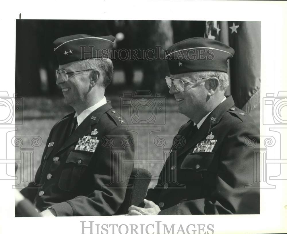 1993 Change of Command ceremonies at Kelly Air Force Base, Texas-Historic Images