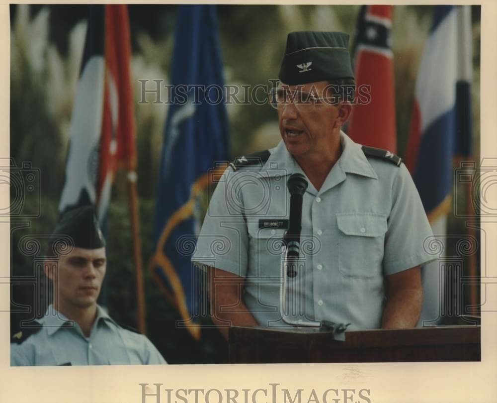 1987 Battle of Yorktown commemoration ceremony, Texas-Historic Images
