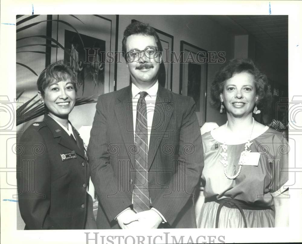 1991 Military Civilian Club monthly luncheon guests, Texas-Historic Images