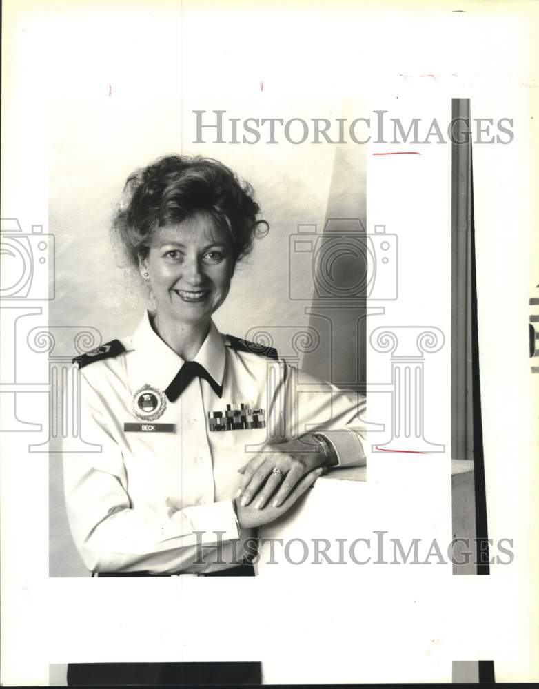 1994 Sgt. T. Karen Beck, Express-News outstanding woman, Texas-Historic Images