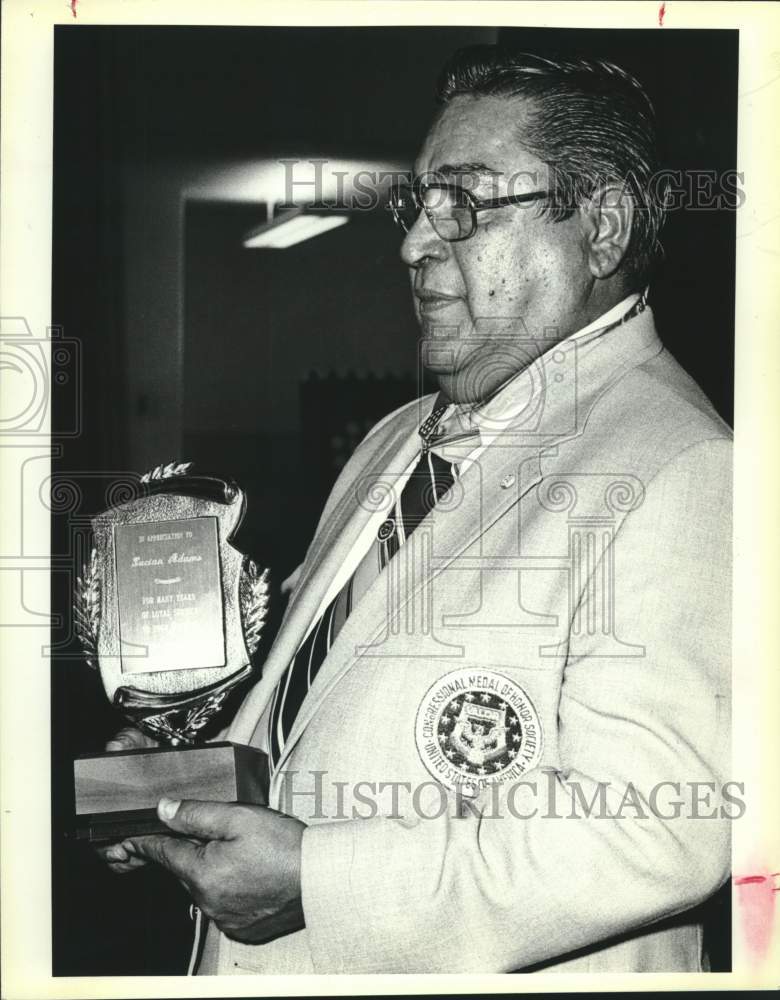 1982 Lucien Adams, Congressional Medal of Honor Society, Texas-Historic Images