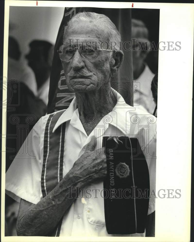 1985 Retired Colonel Frank J. Culley, Texas-Historic Images