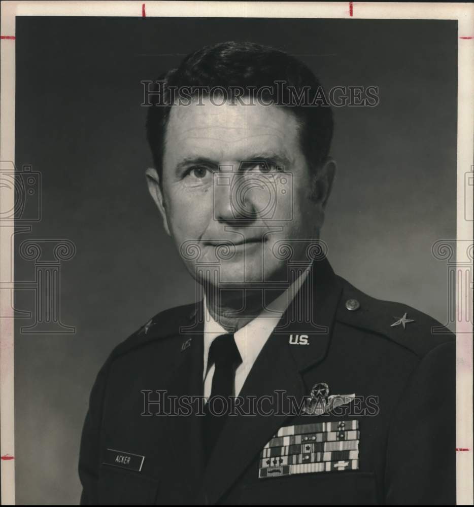 1979 Brigadier General William P. Acker of United States Military-Historic Images