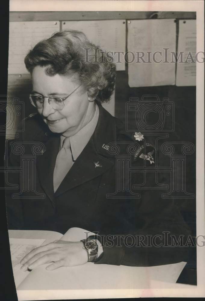 Major Marian Allen, Lackland Air Force Base-Historic Images