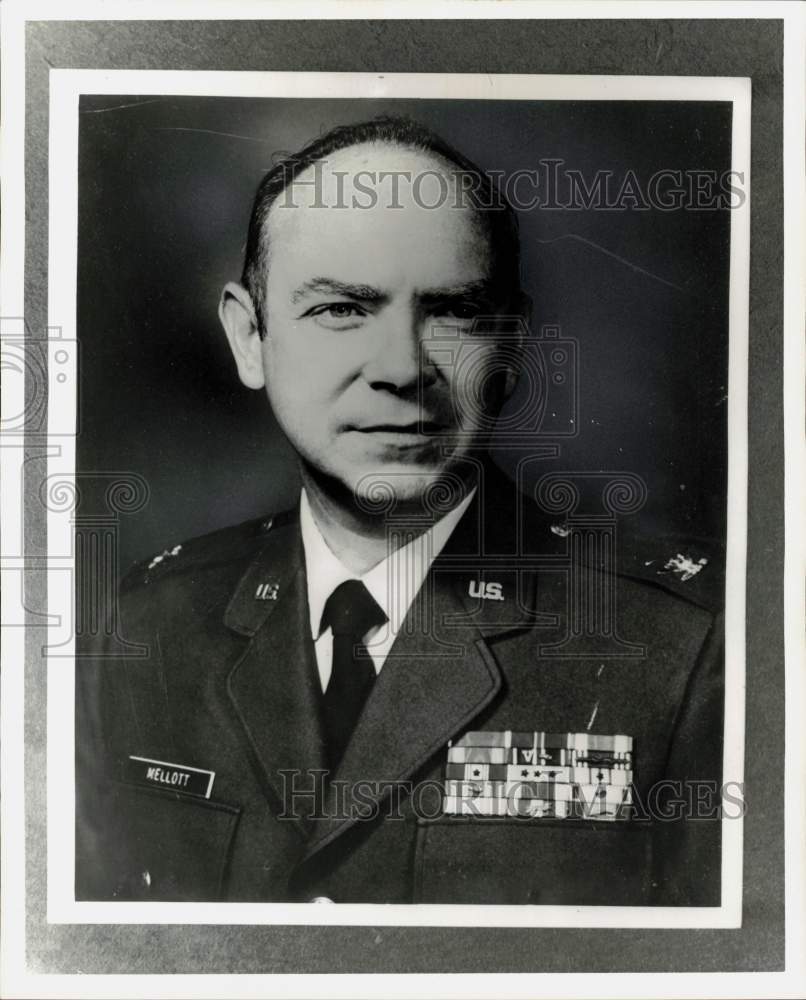 Press Photo Colonel Lester Mellott - sam07523 - Historic Images