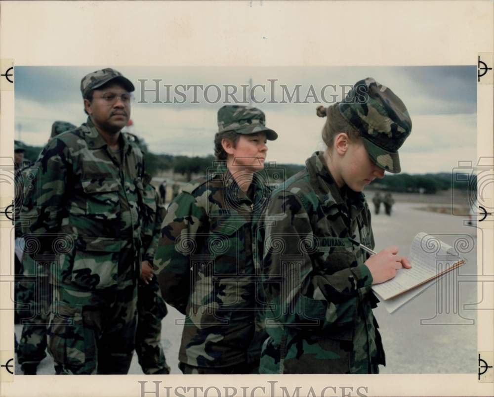 1991 Press Photo 94th General Hospital at Camp Bullis leaving Texas for Germany- Historic Images
