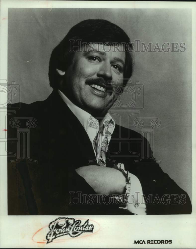 John Conlee, country music singer. - Historic Images