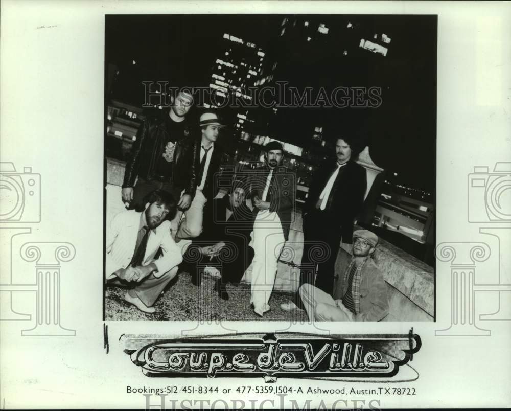 Press Photo The Coupe de Villes, pop rock band. - Historic Images