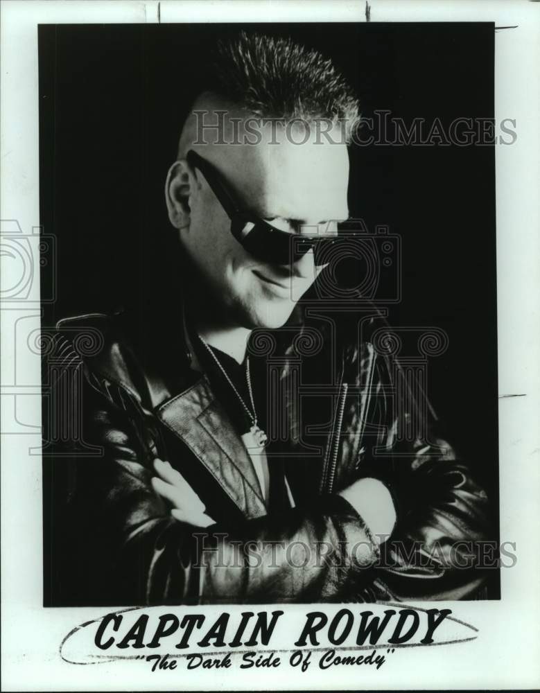 Press Photo Captain Rowdy, entertainer from Lubbock, Texas. - Historic Images