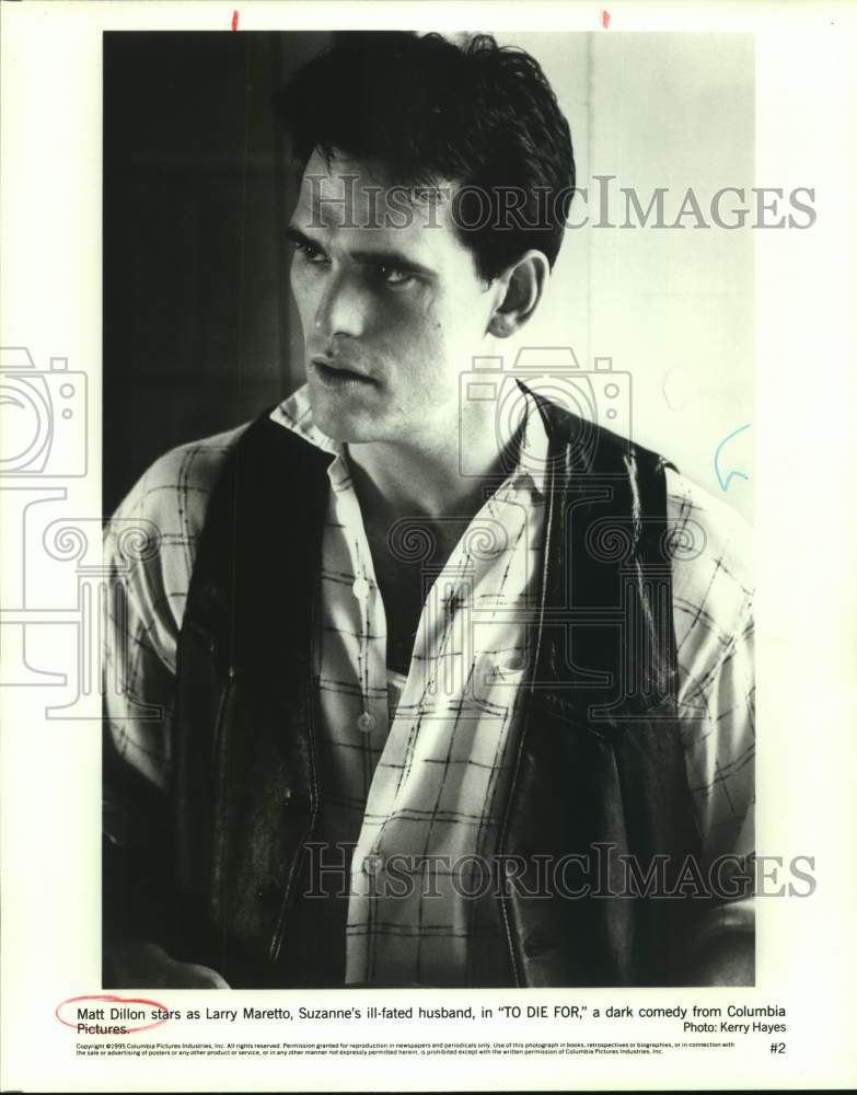 1995 Press Photo Matt Dillon stars in To Die For. - sap01887- Historic Images