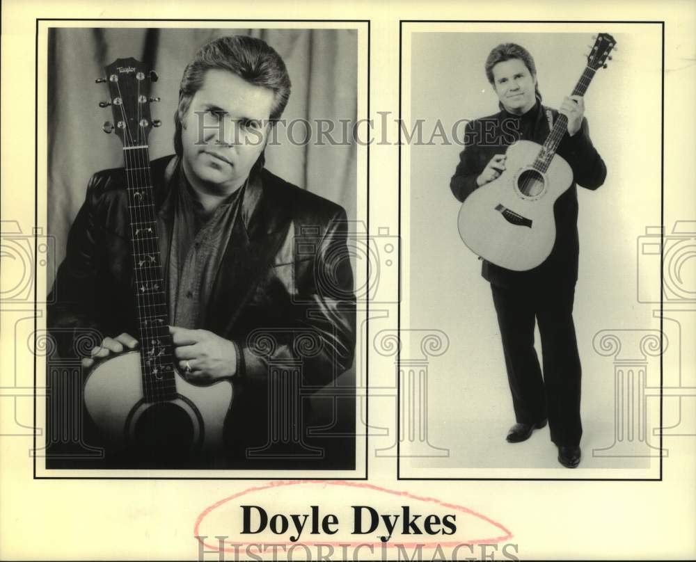 Press Photo Musician Doyle Dykes - Historic Images