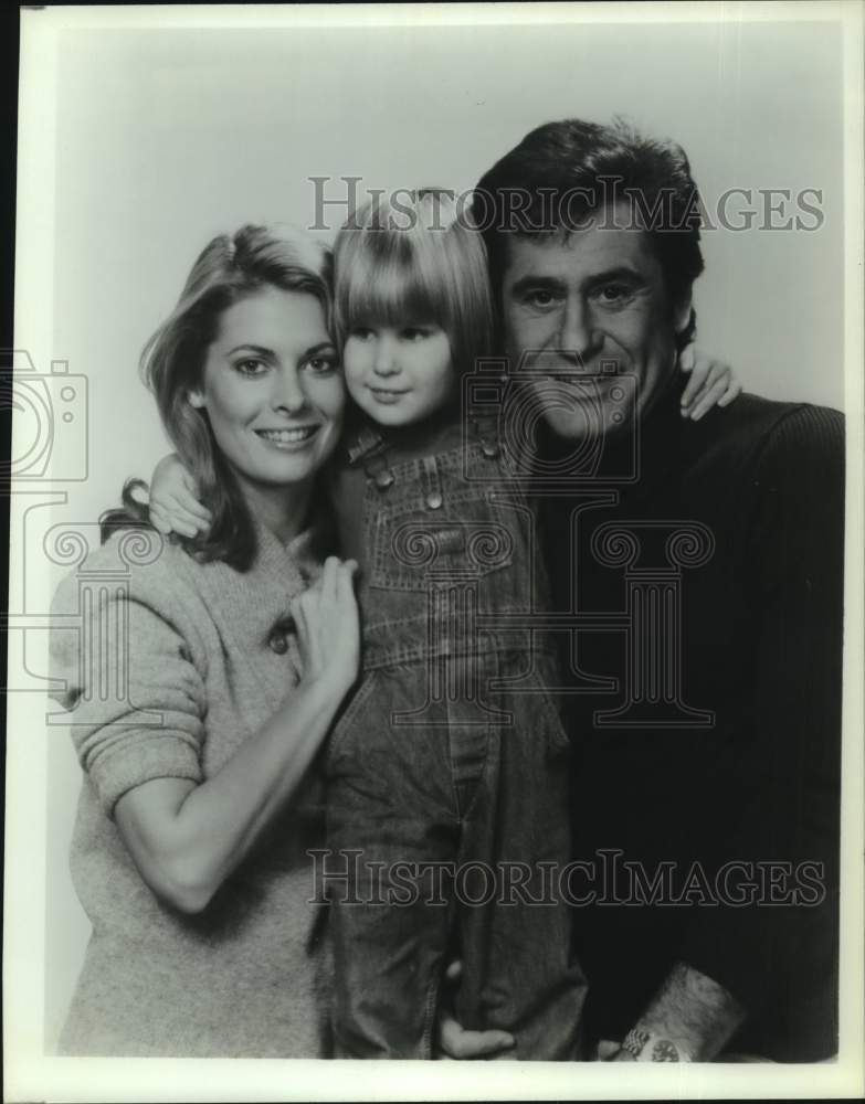 Press Photo Actor James Farentino with Others - Historic Images