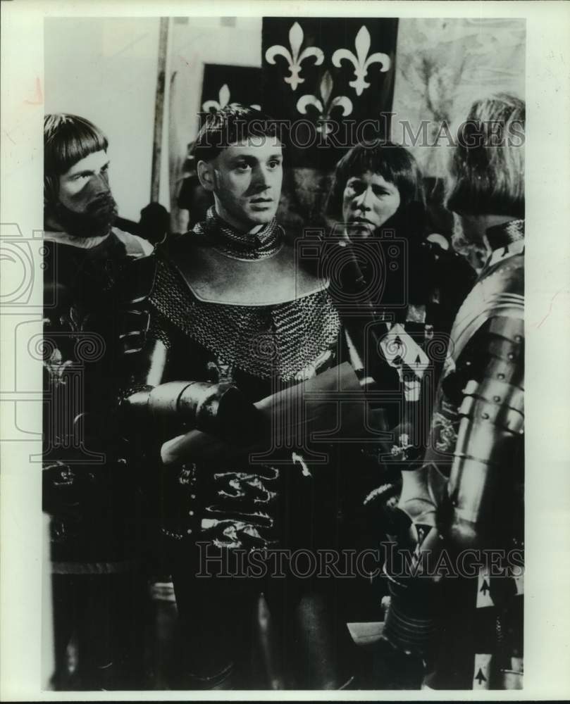 Press Photo Actor David Gwillim in Henry V as Henry V, Shakespeare Play - Historic Images