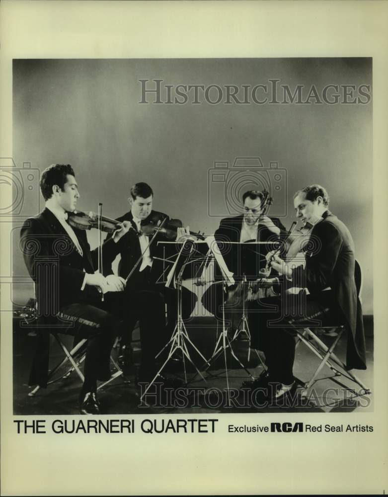 Press Photo The Guarneri Quartet, American string quartet. - Historic Images